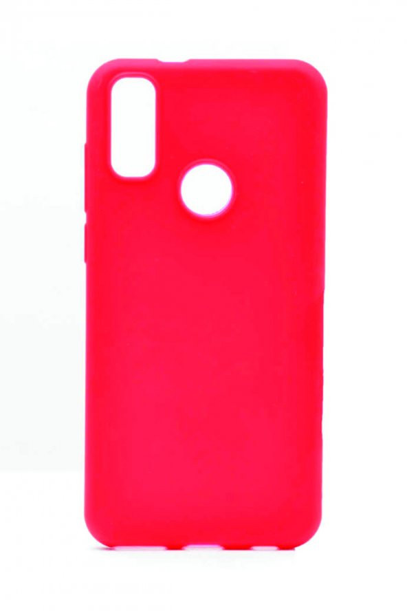 Vestel Venus E5 Kırmızı Silikon Rubber Kılıf Arka Kapak