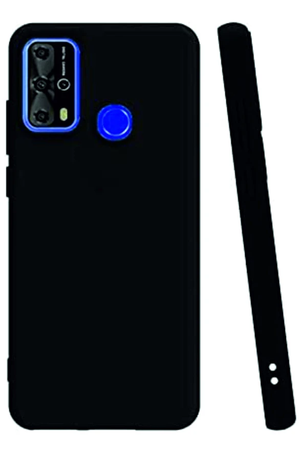 Reeder P13 Blue Max Pro Lite Siyah Silikon Rubber Kılıf Arka Kapak - Resim 2