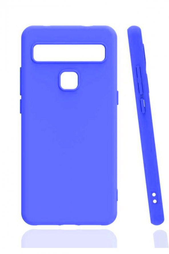 TCL 10L Lila Silikon Rubber Kılıf Arka Kapak - Resim 2