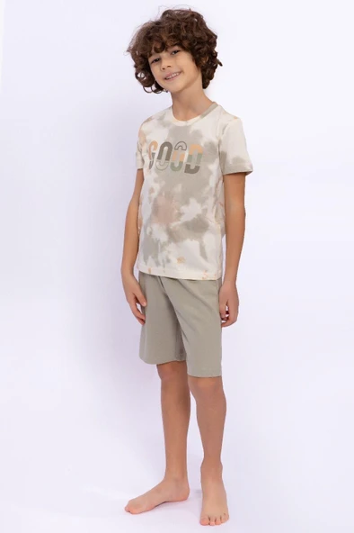 Arnetta 1981 Good Fildişi Erkek Çocuk Bermuda Takım ürün görseli 1