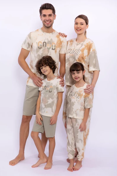 Arnetta 1808 Garson Cool Girl Fildişi Salaş Kız Çocuk Pijama Takımı - 7