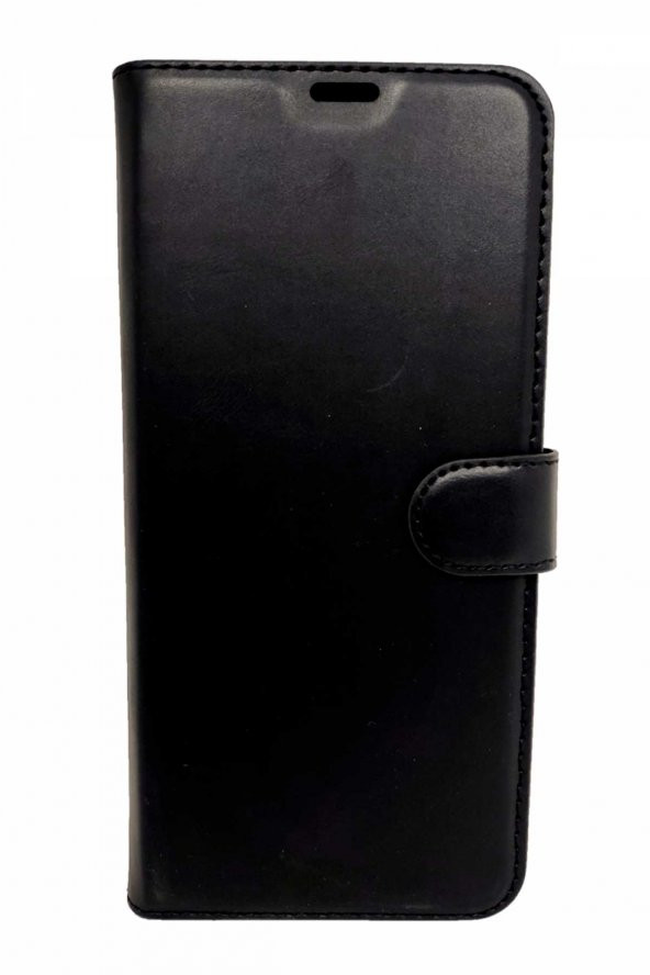 Samsung Galaxy S20 FE Cüzdan Kılıf Kapaklı Stantlı Siyah