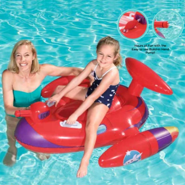 BESTWAY 41100 Uzay Gemisi Deniz Botu, Binici + 109x89cm - 2