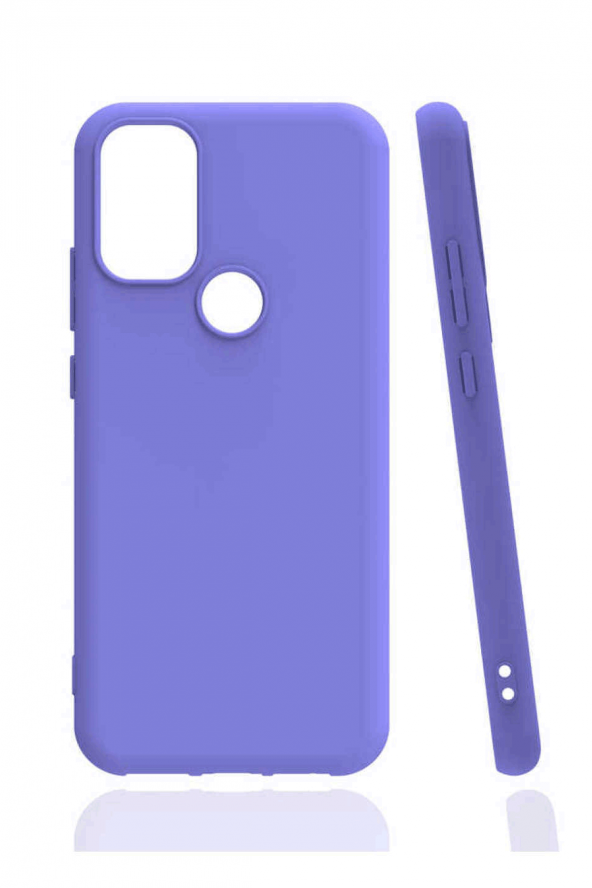 General Mobile GM 21 Plus Lila Silikon Rubber Kılıf Arka Kapak - 2