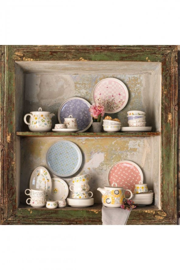 Korkmaz A8708 Aşiyan Collection 30 Parça Porselen Kahvaltı Takımı - 4