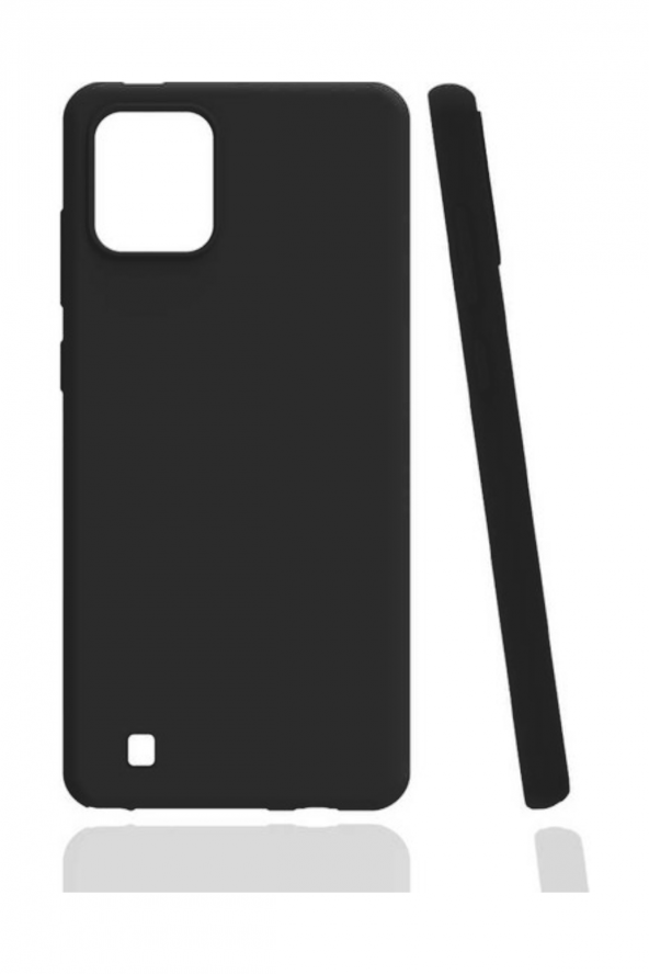 Oppo Realme C11 2021 Siyah Silikon Rubber Kılıf Arka Kapak - 2