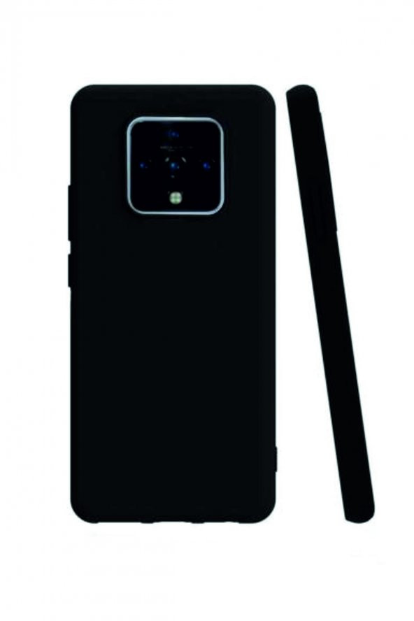 Tecno Camon 16 Premier Lacivert Silikon Rubber Kılıf Arka Kapak - 2