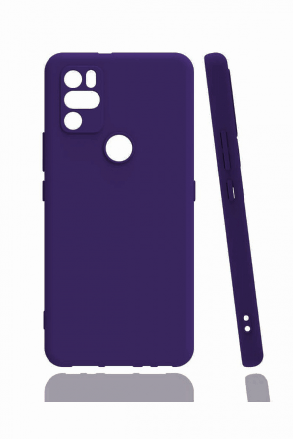 Omix X500 Mor Silikon Rubber Kılıf Arka Kapak - 2