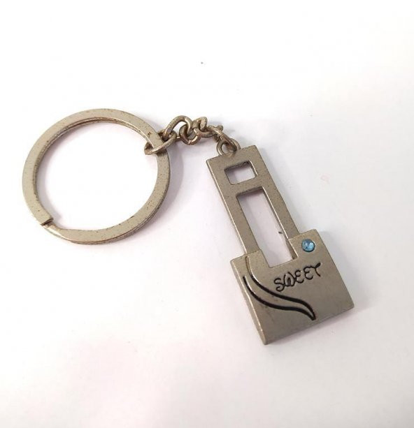 Hdmarketim Metal Anahtarlık Çanta Süsü Dekor - 2