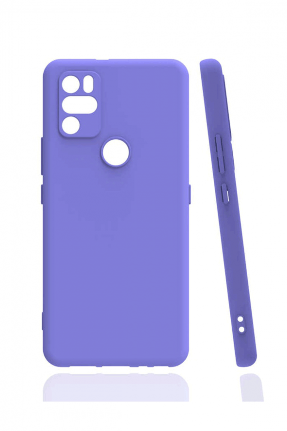 Omix X500 Lila Silikon Rubber Kılıf Arka Kapak ürün görseli 1