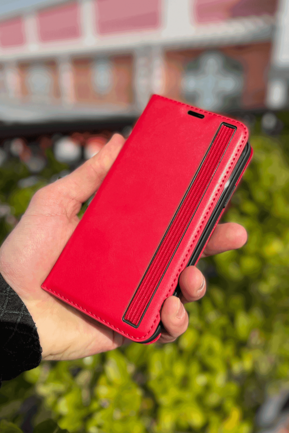 Oppo Realme C15 Etb Cüzdan Kapaklı Stantlı Kılıf - Resim 7