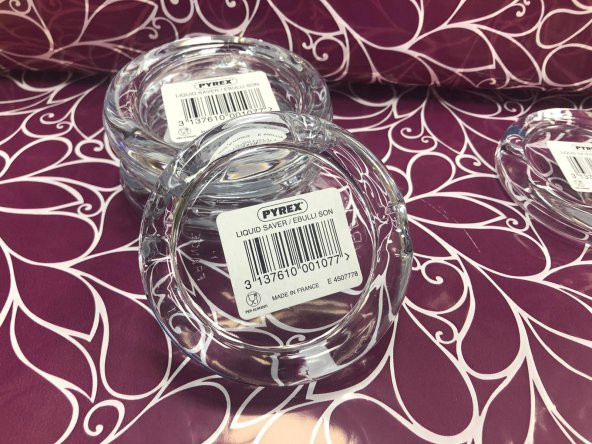 Pyrex Cam Süt Taşırmaz Taş Orjinal Made In France - 2
