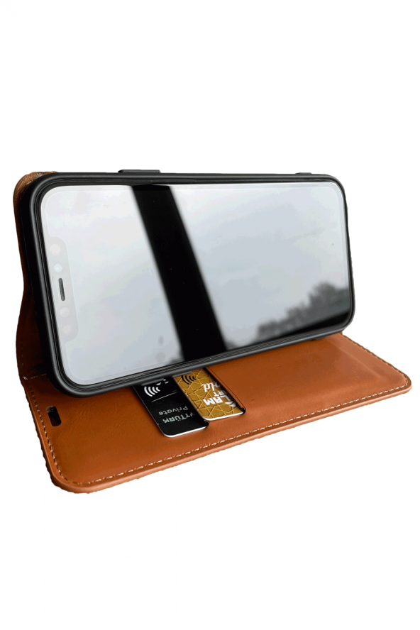 Samsung Galaxy A02S Etb Cüzdan Kapaklı Stantlı Kılıf - Resim 3