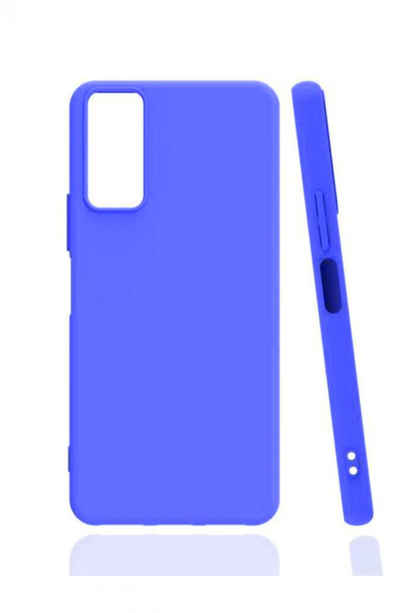 Vivo Y51 Lila Silikon Rubber Kılıf Arka Kapak - 2