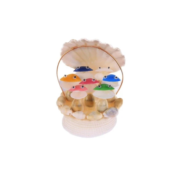 Dekoratif Doğal Deniz Kabuklu Koro Biblo ürün görseli