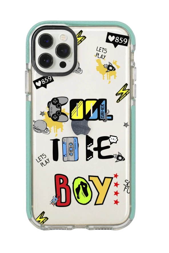 iPhone 12 Pro Max Cool It Be Boy Candy Bumper Silikonlu Telefon Kılıfı