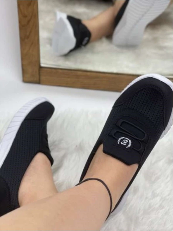 BLACKSEA BAĞSIZ KOLAY GİYİM ULTRA HAFİF TABAN KADIN GÜNLÜK YÜRÜYÜŞ AQUA SPOR AYAKKABI - 6