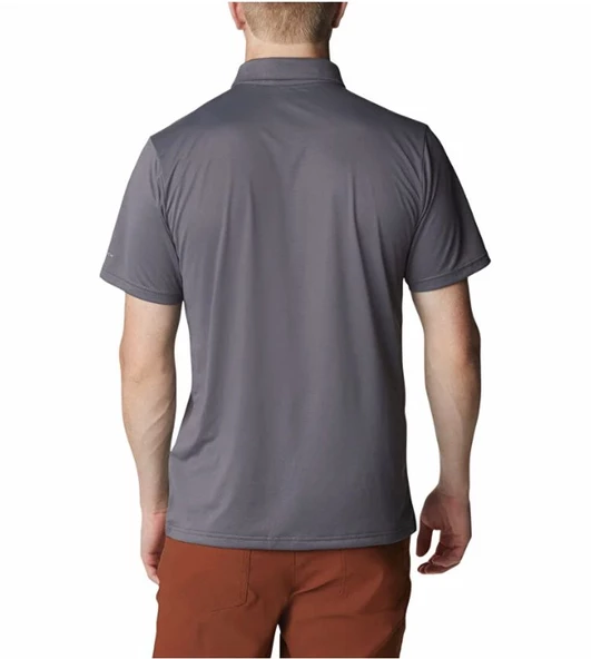 Columbia Hike Polo Erkek Kısa Kollu Polo Yaka Tişört Gri AO3614-023 - Resim 2