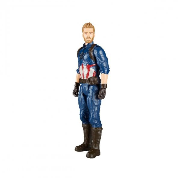 Orjinal Avengers Infinity War Titan Hero Captain America Figür Orjinal Kaptan Amerika Figür 30cm - Resim 4