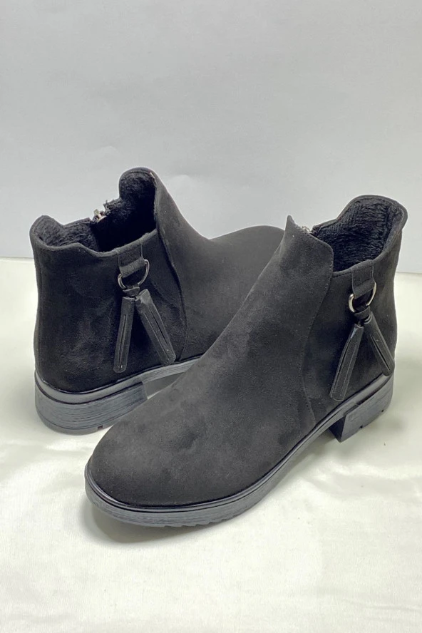 GÜNLÜK YANI PÜSKÜLLÜ BOT SÜET - 2