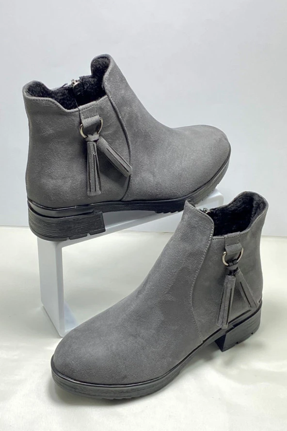 GÜNLÜK YANI PÜSKÜLLÜ BOT SÜET - 7