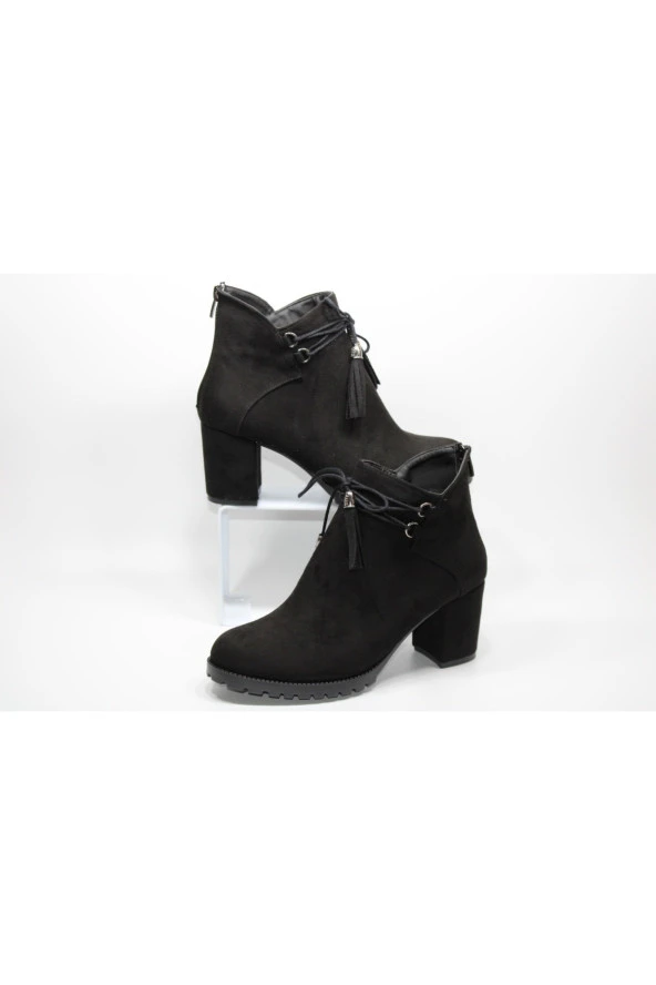 KADIN KALIN TOPUKLU ARKADAN FERMUARLI BOT