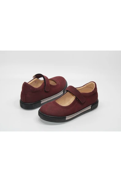 KIZ ÇOCUĞU ATKILI CIRTLI KAYMAZ ORTOPEDİK TABAN GÜNLÜK- KLASİK RAHAT AYAKKABI - 11