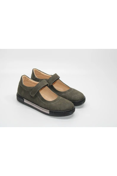 KIZ ÇOCUĞU ATKILI CIRTLI KAYMAZ ORTOPEDİK TABAN GÜNLÜK- KLASİK RAHAT AYAKKABI