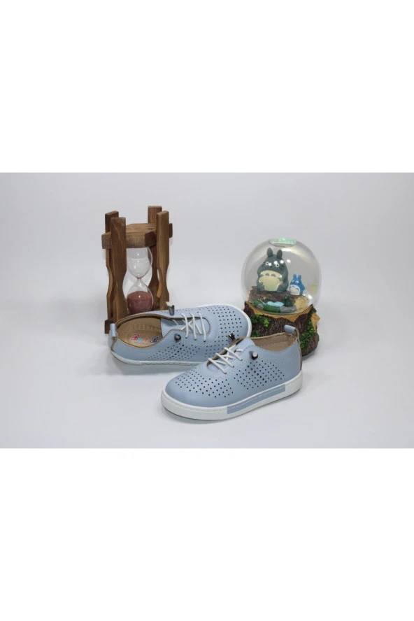 KIZ ÇOCUĞU LASTİK BAĞCIKLI GÜNLÜK RAHAT GİYİM ÇARIK AYAKKABI - 2