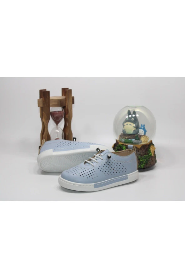 KIZ ÇOCUĞU LASTİK BAĞCIKLI GÜNLÜK RAHAT GİYİM ÇARIK AYAKKABI - 3