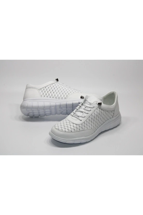 MARYJANE HAKİKİ DERİ ORTOPEDİK LASTİK BAĞCIKLI GÜNLÜK RAHAT AYAKKABI - 6