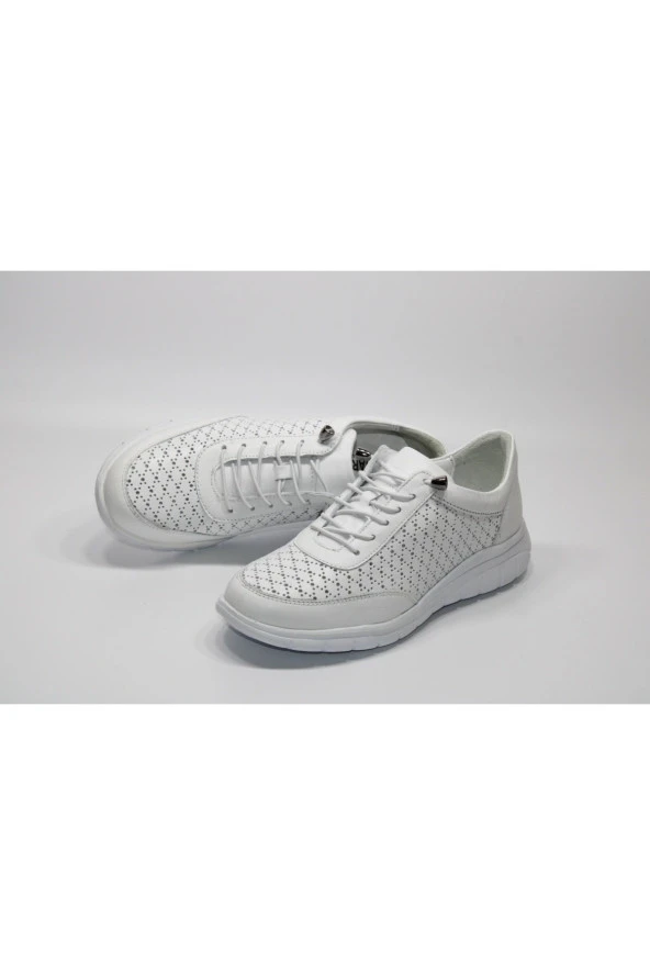 MARYJANE HAKİKİ DERİ ORTOPEDİK LASTİK BAĞCIKLI GÜNLÜK RAHAT AYAKKABI - 8