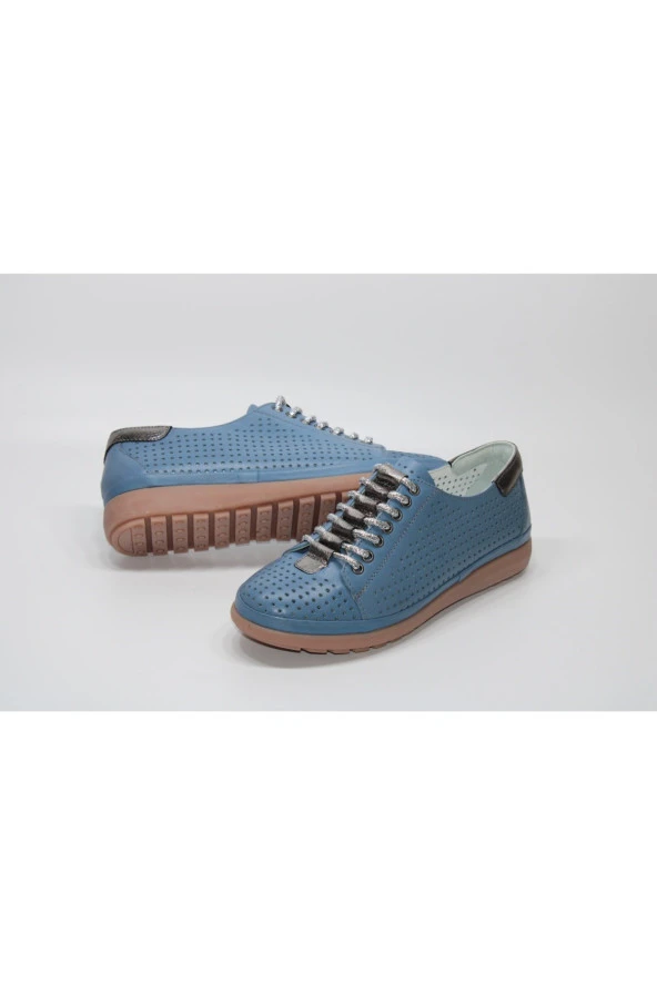 MARYJANE HAKİKİ DERİ ORTOPEDİK BAĞCIKLI GÜNLÜK RAHAT AYAKKABI - 8