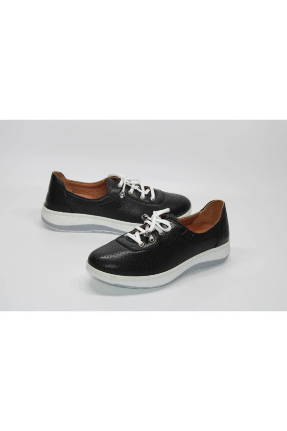 MARYJANE HAKİKİ DERİ ORTOPEDİK LASTİK BAĞCIKLI GÜNLÜK RAHAT AYAKKABI - 7