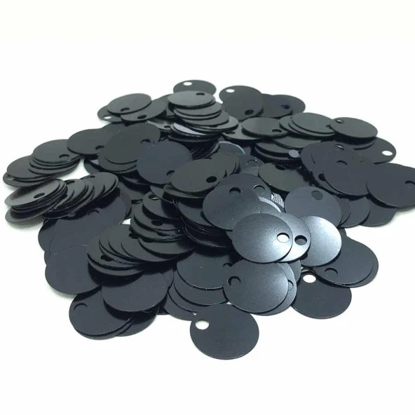 Çanta Ve Supla Pulu 20 Mm ( 25 Gram ) Siyah