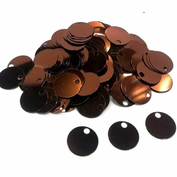 Çanta Ve Supla Pulu 20 Mm ( 25 Gram ) Bakır