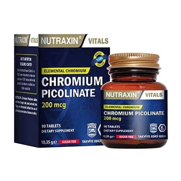 Nutraxin Chromium Picolinate 90 Kapsül ürün görseli