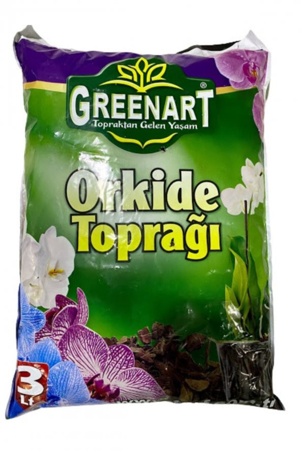 Greenart Orkide Toprağı 3 lt