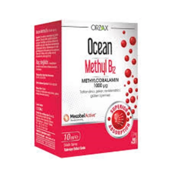 Ocean Methyl B12 Sprey 1000 mg 10 ml