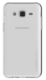 Samsung Galaxy J5 2015 (SM-J500) Ultra Slim Araree Kılıf, Beyaz