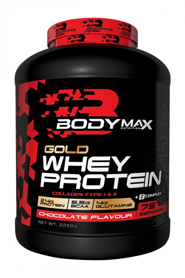 BODYMAX GOLD WHEY PROTEİN 2250GR ÇİKOLATA