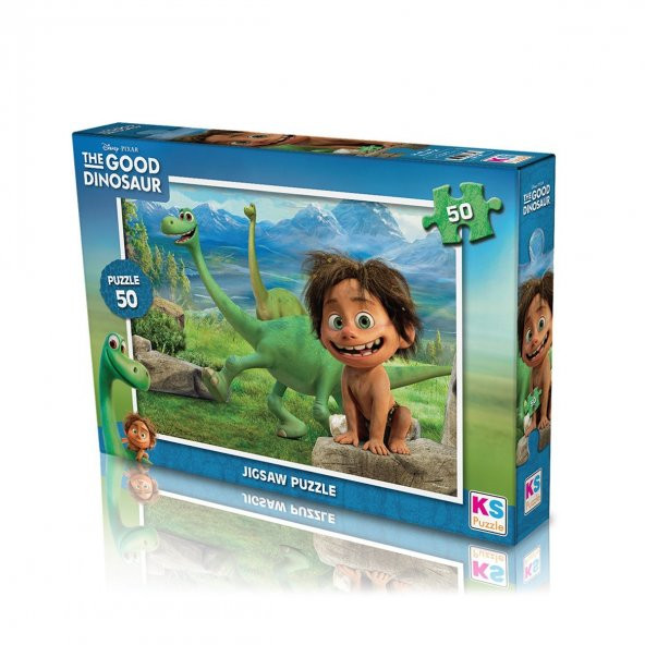 GD709 The Good Dinosaur 50 Parça Çocuk Puzzle -KS Puzzle - 5