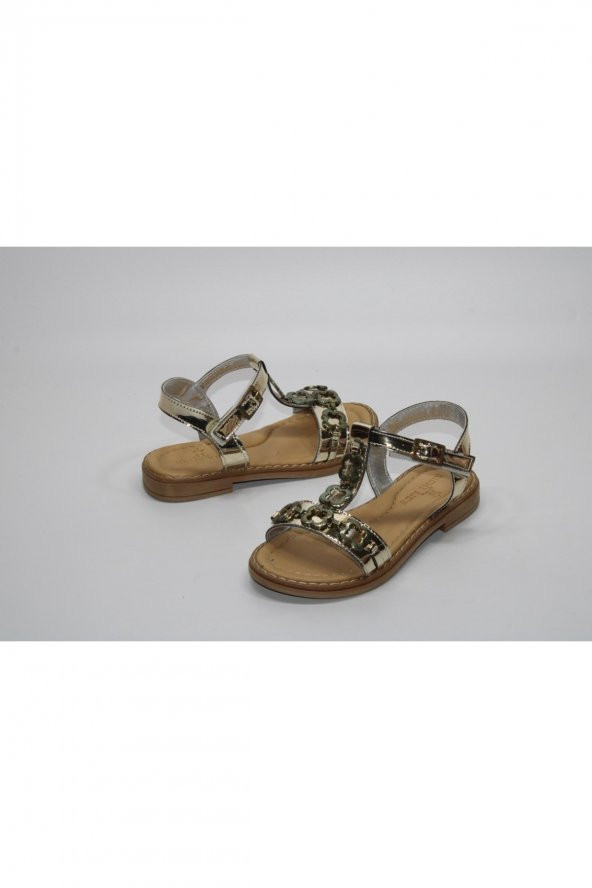 KIZ ÇOCUĞU AYARLANABİLİR BİLEK CIRTLI GÜNLÜK-ABİYE YAZLIK SANDALET - 2