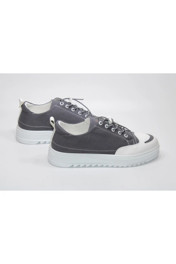 KALIN HAFİF TABAN AYARLI LASTİK BAĞCIKLI GÜNLÜK SNEAKERS - 4