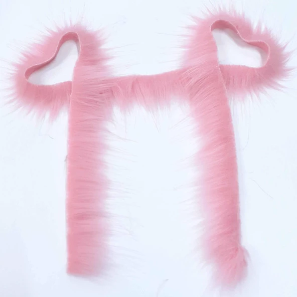Kürk Şerit ( 1.5 Metre ) Pudra
