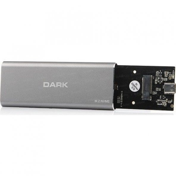 DARK DK-AC-DSEM4 USB TİP C-M.2 NVMe DİSK KUTUSU - 3