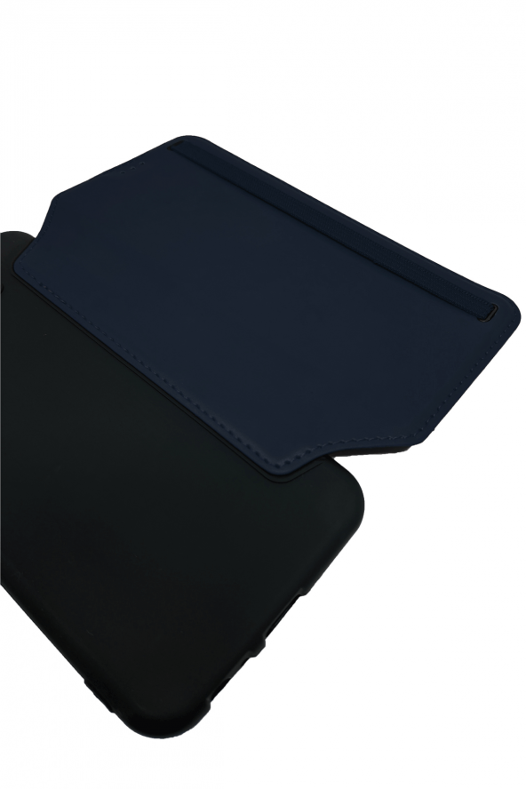 Xiaomi Mi 10T Flexi Kapaklı Cüzdan Kılıf Lacivert - 4