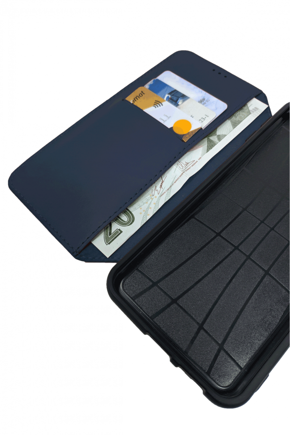 Xiaomi Mi 10T Flexi Kapaklı Cüzdan Kılıf Lacivert - 6