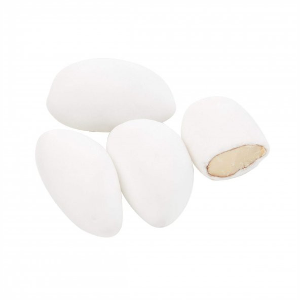 Beyaz Badem Şekeri Draje 150g - Resim 5