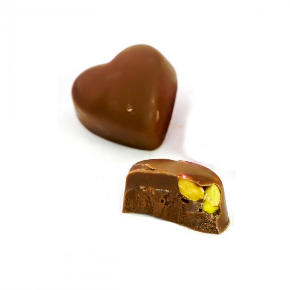 Sütlü Figür Tabanlı Kırmızı Kalp Çikolata - 3